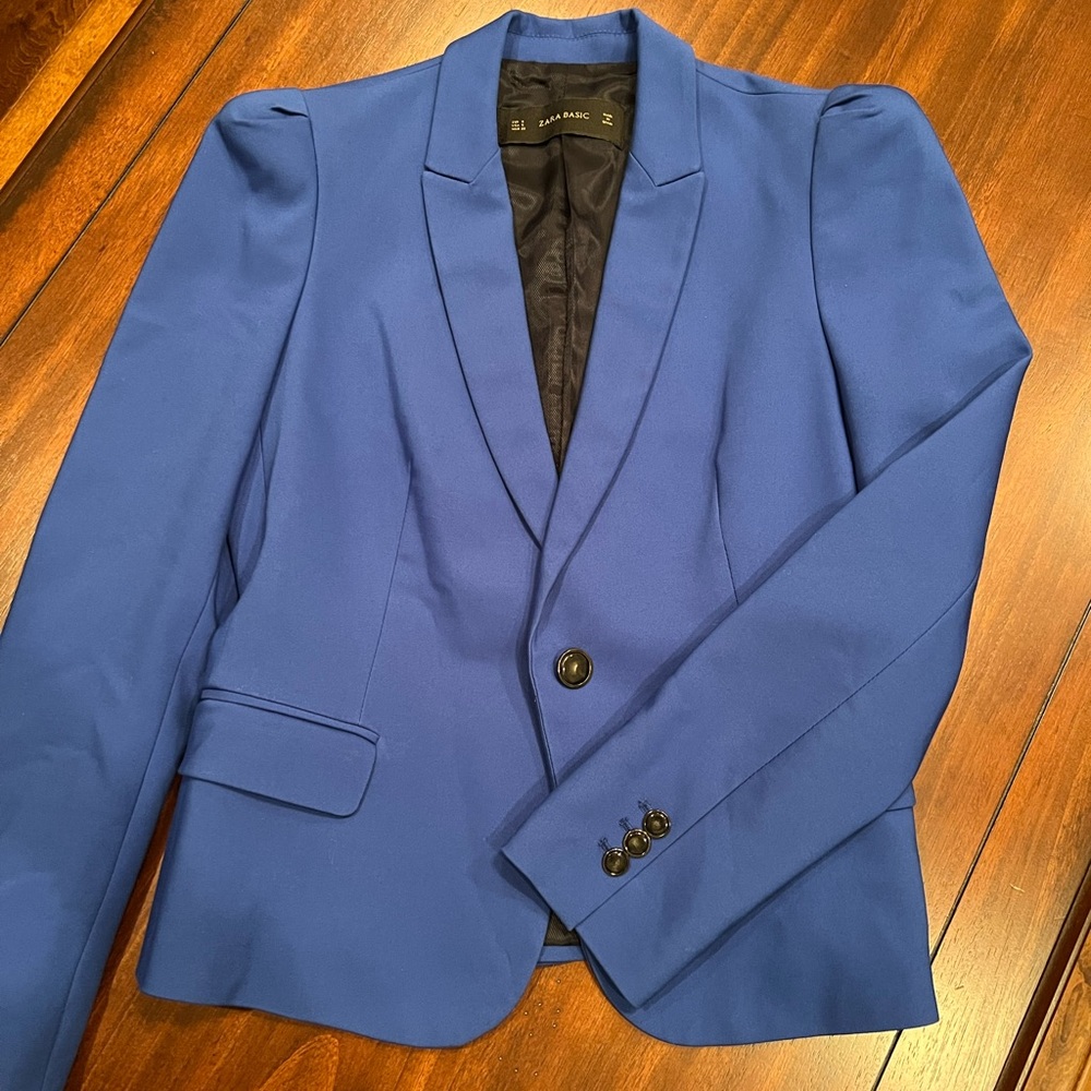 Blue Zara Blazzer
